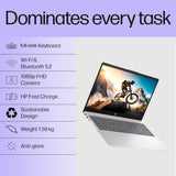 HP 15, 13th Gen Intel Core i3-1315U (8GB DDR4, 512GB SSD) FHD Anti-Glare Micro-Edge, 15.6"/39.6cm, Windows 11, MS Office, Grey, 1.59kg, FD0465TU, Intel UHD Graphics, 1080p FHD Camera Laptop