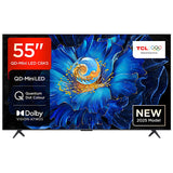 TCL 139 cm (55 inches) 4K Ultra HD Smart QD-Mini LED Google TV 55C6KS (2025 Model, Dolby Vision & Atmos, Hands-Free Voice Control,)