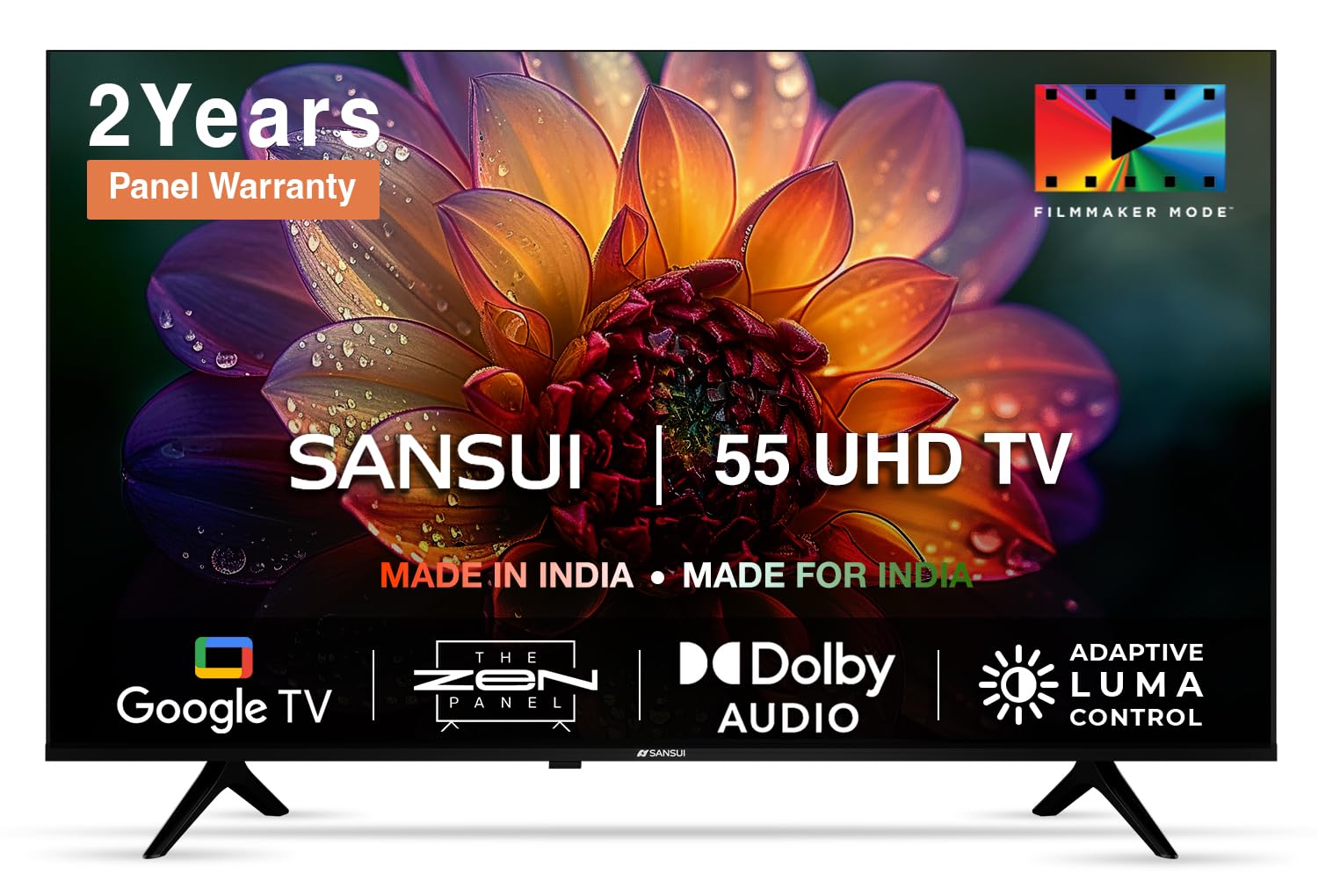 Sumsung 55インチ 4K スマートテレビ (US仕様) Samsung Crystal 4K Vista 138 cm (55 inch) Ultra HD (4K) LED