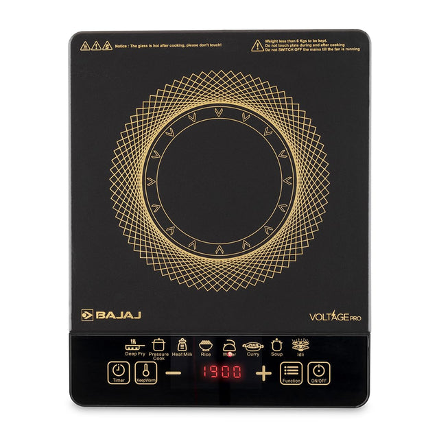Bajaj ICX 190FS induction cooktop front view
