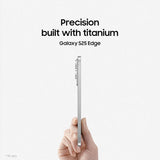 Samsung Galaxy S25 Edge 5G AI Smartphone (Titanium Silver, 12GB RAM, 512GB Storage) | Precision Built with Titanium | Ultra-Sleek and Premium with a 200 MP Camera