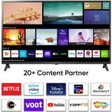 LG 108 cm (43 inch) 4K Ultra HD LED WebOS TV with Gen5 AI Processor 4K (43UQ7500PSF)