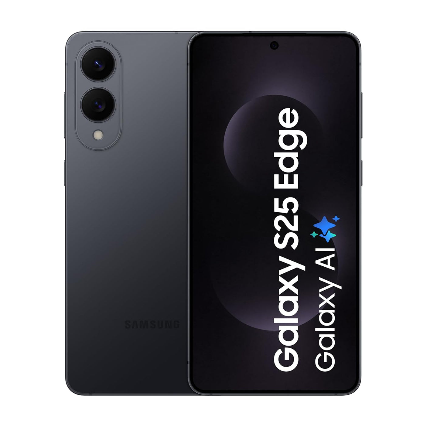 Samsung Galaxy S25 Edge 5G AI Smartphone (Titanium JetBlack, 12GB RAM, 512GB Storage)