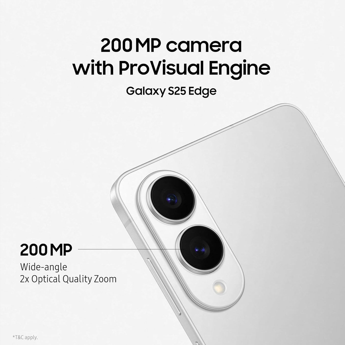 Samsung Galaxy S25 Edge 5G AI Smartphone (Titanium Silver, 12GB RAM, 512GB Storage) | Precision Built with Titanium | Ultra-Sleek and Premium with a 200 MP Camera