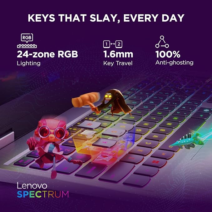 Lenovo LOQ 15IRX10 83JE019XIN Gaming Laptop | Intel Core i7-13650HX, RTX 5050 8GB, 16GB RAM, 1TB SSD, 144Hz
