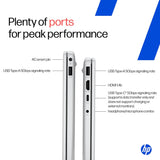 HP 14, AMD Ryzen 5 7530U (16GB DDR4, 512GB SSD) FHD, Anti-Glare, Micro-Edge, 14''/35.6cm, Win11, M365 Basic(1yr)* Office24, Silver, 1.4kg, EM0214AU, Backlit, FHD Camera w/Shutter Laptop