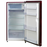 Haier 185 L 2 Star Direct Cool Single Door Refrigerator (HRD-2062CRDG-N,Red Dime Glass Finish)
