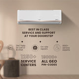 IFB Gold Pro Series 1.5 Ton 5 Star Split AC with Hybrid Technology, Works upto 55°C, 4-Way Swing, Higher Cooling Capacity, Self-Clean & AI - White (CI205GN32RGN1, Copper Condenser,2025 Model)