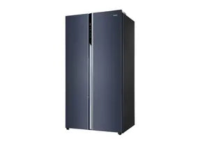 Haier Side By Side Refrigerator 596 Litres 3 Star Inverter HES-690GK Graphite Black | Expert Inverter Technology 100% Convertible SBS Jumbo ICE Maker Convertible Zone