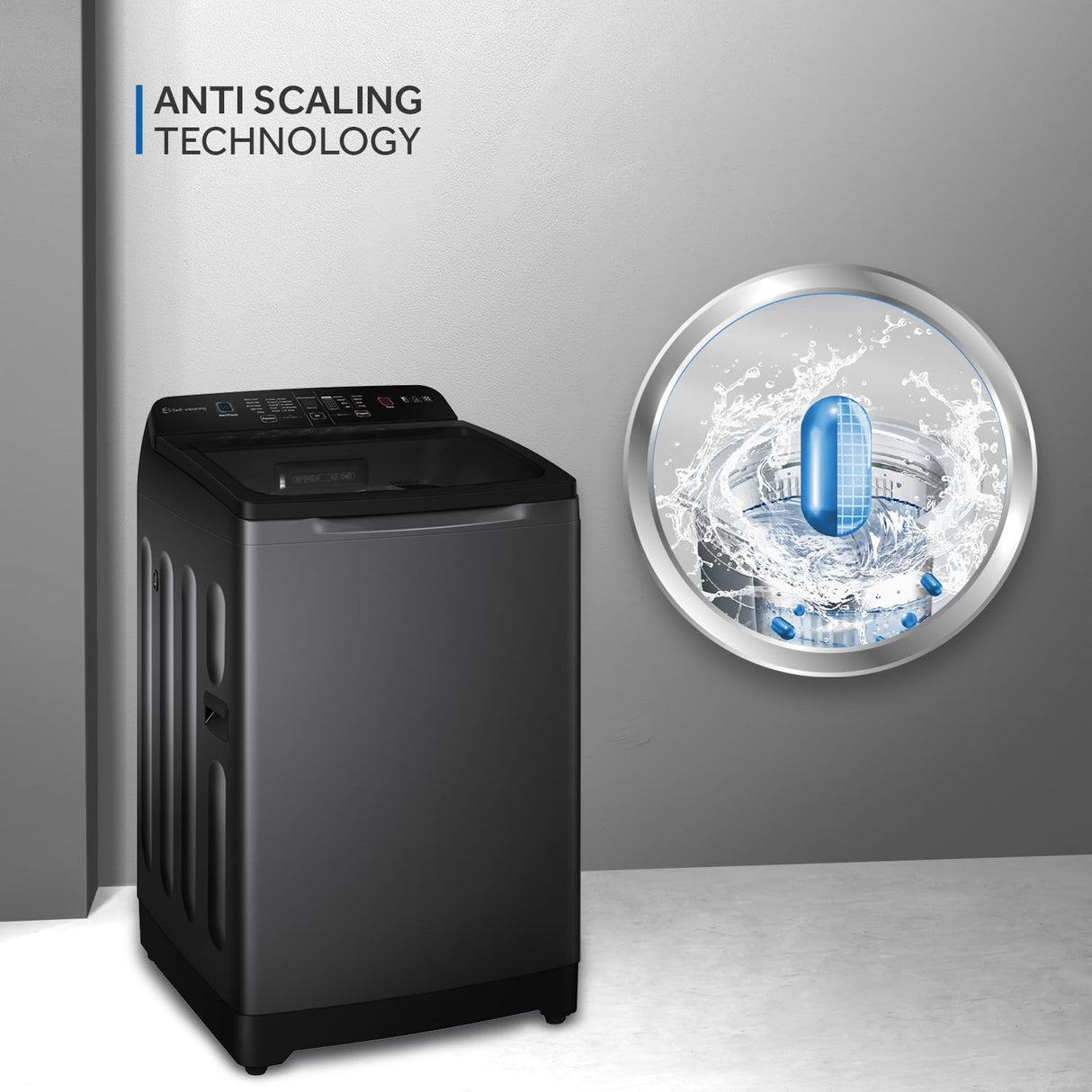 Haier 9 kg 5 Star Fully Automatic Top Load Washing Machine (Heater 688, HWM90-H688BK, In-built Heater, Dark jade)