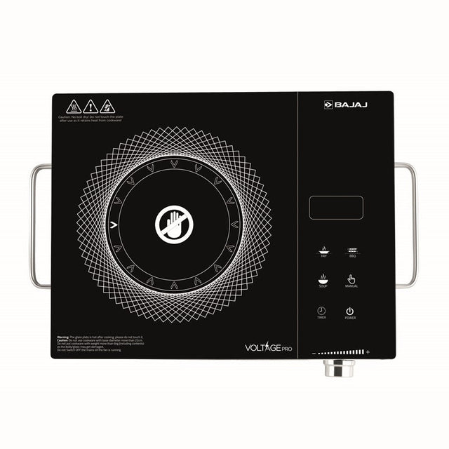 Bajaj IRX 220F infrared cooktop front view