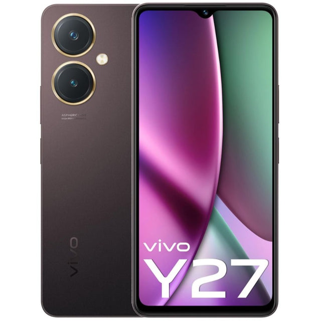 Vivo Y27: Burgundy Black, 6GB RAM, 128GB Storage