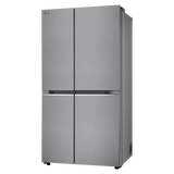 LG 650 Litres 3 Star Frost Free Side by Side Refrigerator with DoorCooling Plus Technology (GL- B257HPZ3, Shiny Steel)