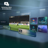 Samsung 139 cm (55 Inch) Mini LED 4K Vision AI Smart TV UA55M80HAULXL | Quantum HDR | AI Processor | Smart Hub | Dolby Audio | Motion Xcelerator | Voice Assist | Wi-Fi | Gaming Ready