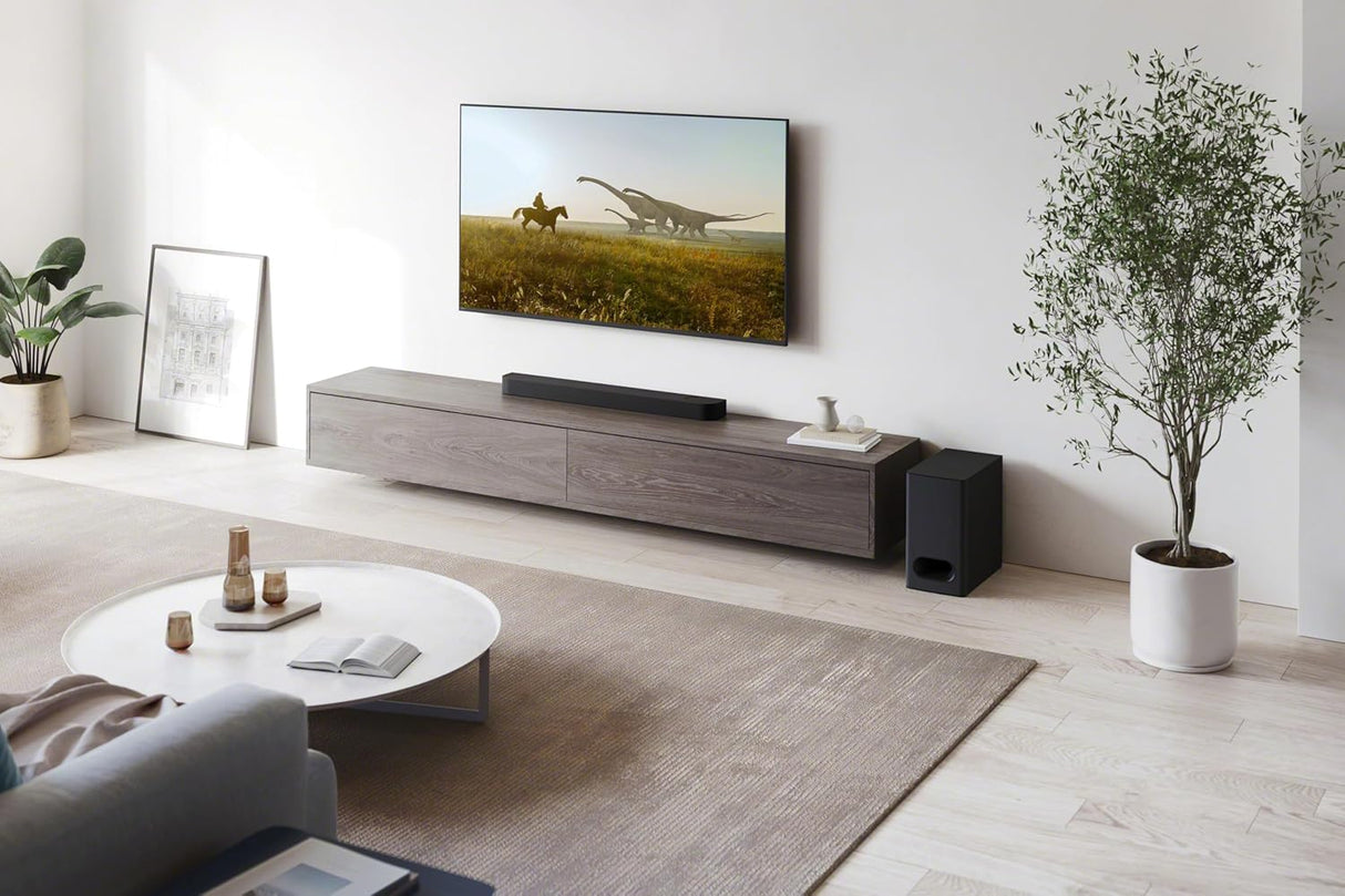 Sony Bravia Theatre Bar 6(HT-B600) 5.1(3.1.2) Channel Dolby Atmos/DTS:X Soundbar with Powerful Wireless subwoofer,2-Upfiring Speaker,Voice Zoom3,BCA App, Bluetooth,HDMI eARC,Remote Control