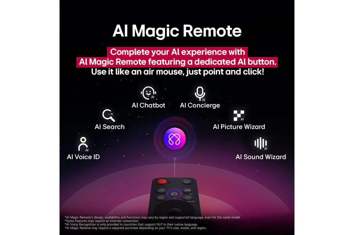 LG 75NANO83A6A 75 Inch NanoCell 4K UHD Smart TV with α7 Gen8 AI Processor, Dolby Atmos & AI Magic Remote