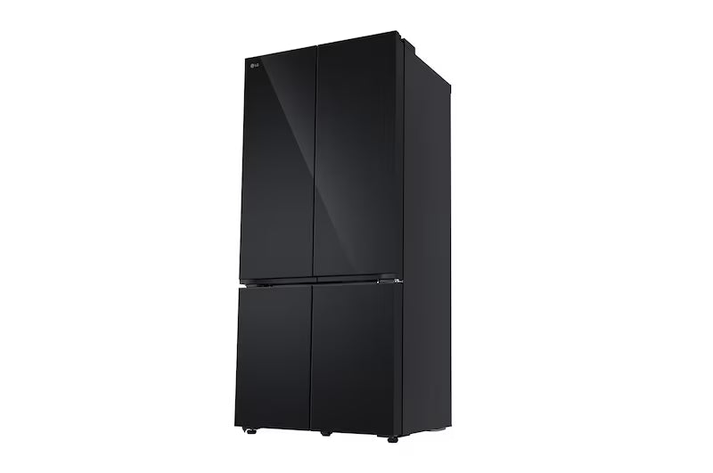 LG 574L French Door Refrigerator Wi-Fi Convertible Smart Inverter Fresh Converter+ Door Cooling+ Black Glass 3 Star