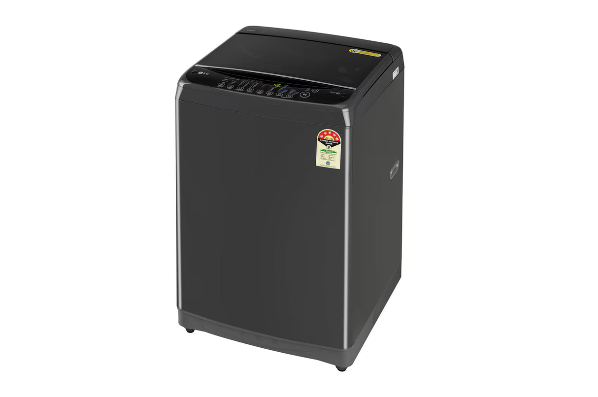 LG 12Kg Top Load Washing Machine, Smart Inverter Motor, Middle Black (T12SJMB1Z)