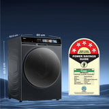 Haier 12 Kg Wi-Fi Fully Automatic Front Load Washing Machine | Direct Motion, 5 Star, Black | HW120-DM14F11BKU1