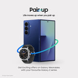 Samsung Galaxy Z Fold7 5G Mobile with Galaxy AI (Blue Shadow, 12GB RAM, 256GB Storage), 200MP Camera, Snapdragon 8 Elite Processor