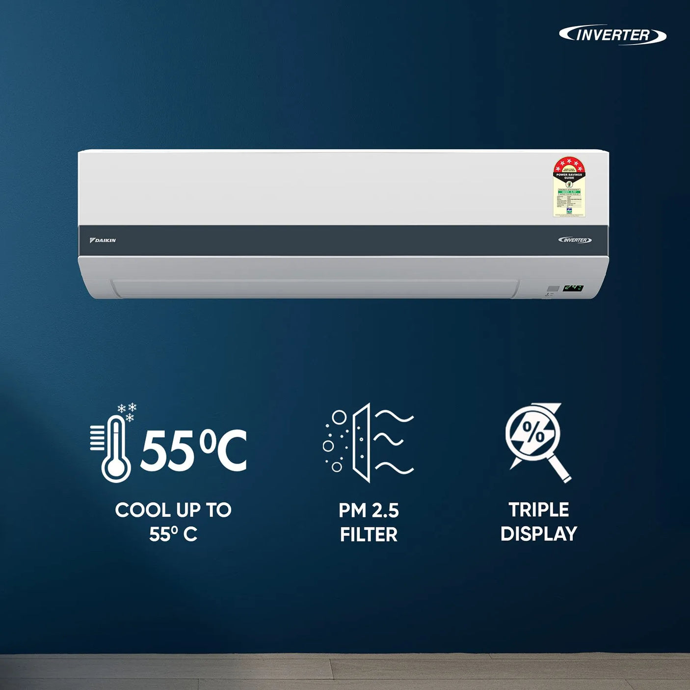 Daikin 1.5 Ton 5 Star Inverter Split AC 2026 Model | Copper