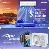 Voltas Vertis Elite Gold 1.5 Ton 5 Star Inverter Split Air Conditioner (Model: 185INV) | Energy Efficient Cooling | Turbo Mode | High Ambient Performance | Copper Condenser | Smart Inverter Technology | 2026 Model