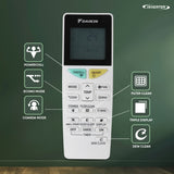 Daikin 1 Ton 5 Star Inverter Split AC FTKM35XV16VAA | 55°C Cooling | PM2.5 Filter | Triple Display | 16m Air Throw