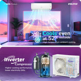 Voltas 1.5 Ton Split AC 3 Star Inverter (183INV Vertis AI Zest Gold)