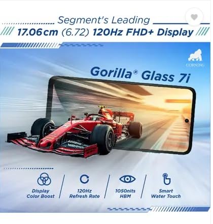 Motorola G57 Power 5G (Regatta, 8GB RAM, 128GB Storage) – Snapdragon 6s Gen 4 & 7000mAh Battery