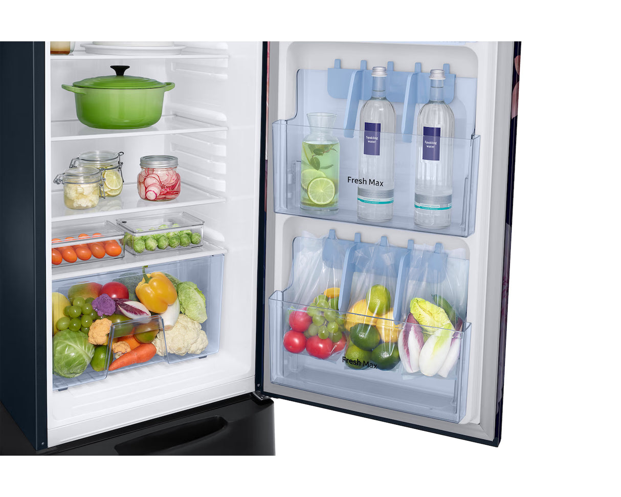 Samsung 246L Fridge RR26H3832BB | Durable, Energy Efficient, Stylish Inverter Refrigerator