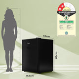 Haier HRD-1252KSA Single Door 100L Refrigerator with Lock & Key and Chiller Freezer Compartment