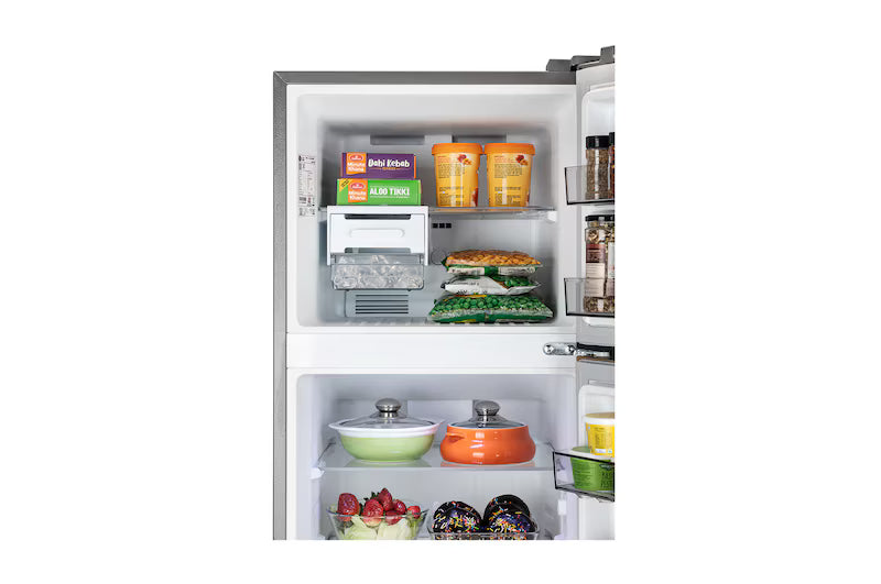 LG 276L Frost Free Double Door Refrigerator | GL-T2816WXDS | Smart Mode, Multi Air Flow, Dazzle Steel, 1 Star