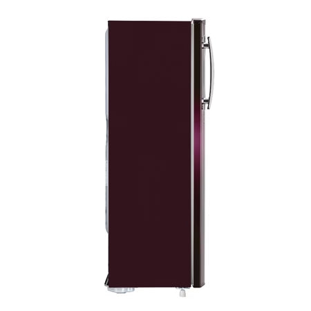 LG Refrigerator GL-D2736YBRW – 260L Double Door | Smart Inverter | Wine Blossom
