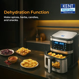 KENT 8 L Digital Air Fryer – Oil-Free Frying with Smart Temperature Control