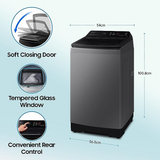 Samsung 10 Kg Top Load Washer: Your efficient and stylish washing machine.