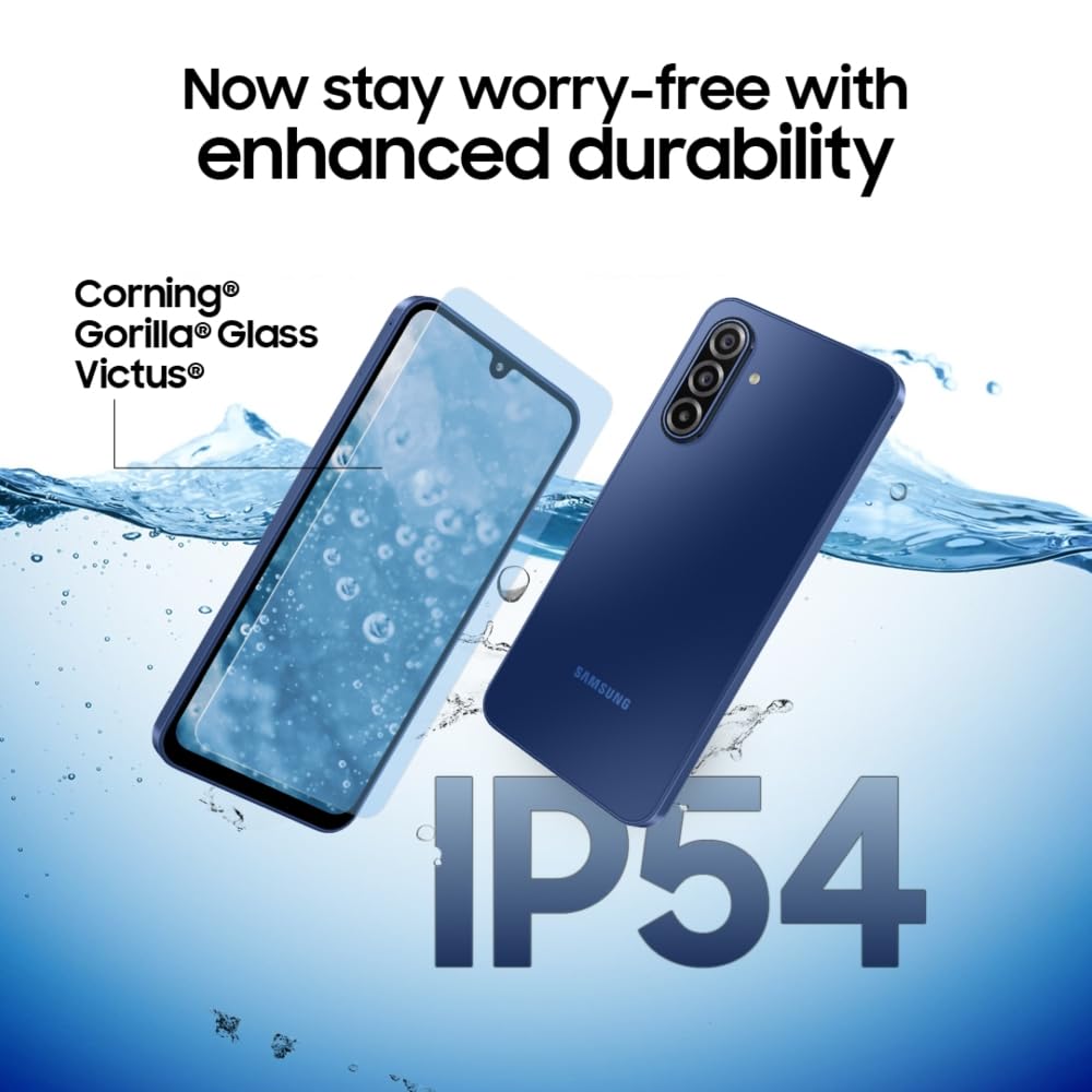 Samsung Galaxy A17 5G (Black, 6GB RAM, 128GB Storage) | 50MP No-Shake Camera | Super AMOLED Display | Corning Gorilla Glass Victus | 7.5mm Slim Design | Gemini Live AI | Circle to Search