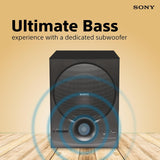 Sony New SA-D40M2 4.1ch Home Theatre/PC Speaker System with 100W Power Output and Powerful Subwoofer - Black