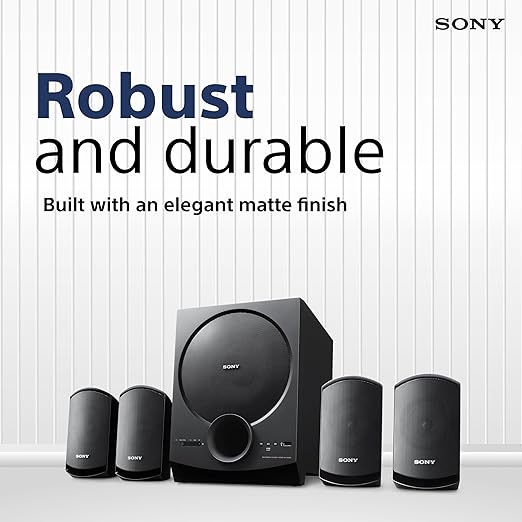 Sony SA-D40M2 4.1 Home Audio System with Surround Sound & Wireless Bluetooth Streaming