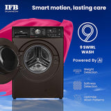 IFB 10 kg 5 Star Inverter Fully Automatic Front Load Washing Machine (Executive Plus MXC 1014, Voice Enabled, Mocha)