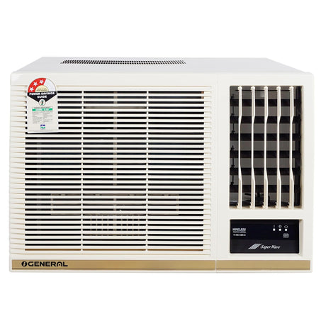 O General 1.5 Ton Window AC - Efficient HVAC cooling with Super Wave Technology.