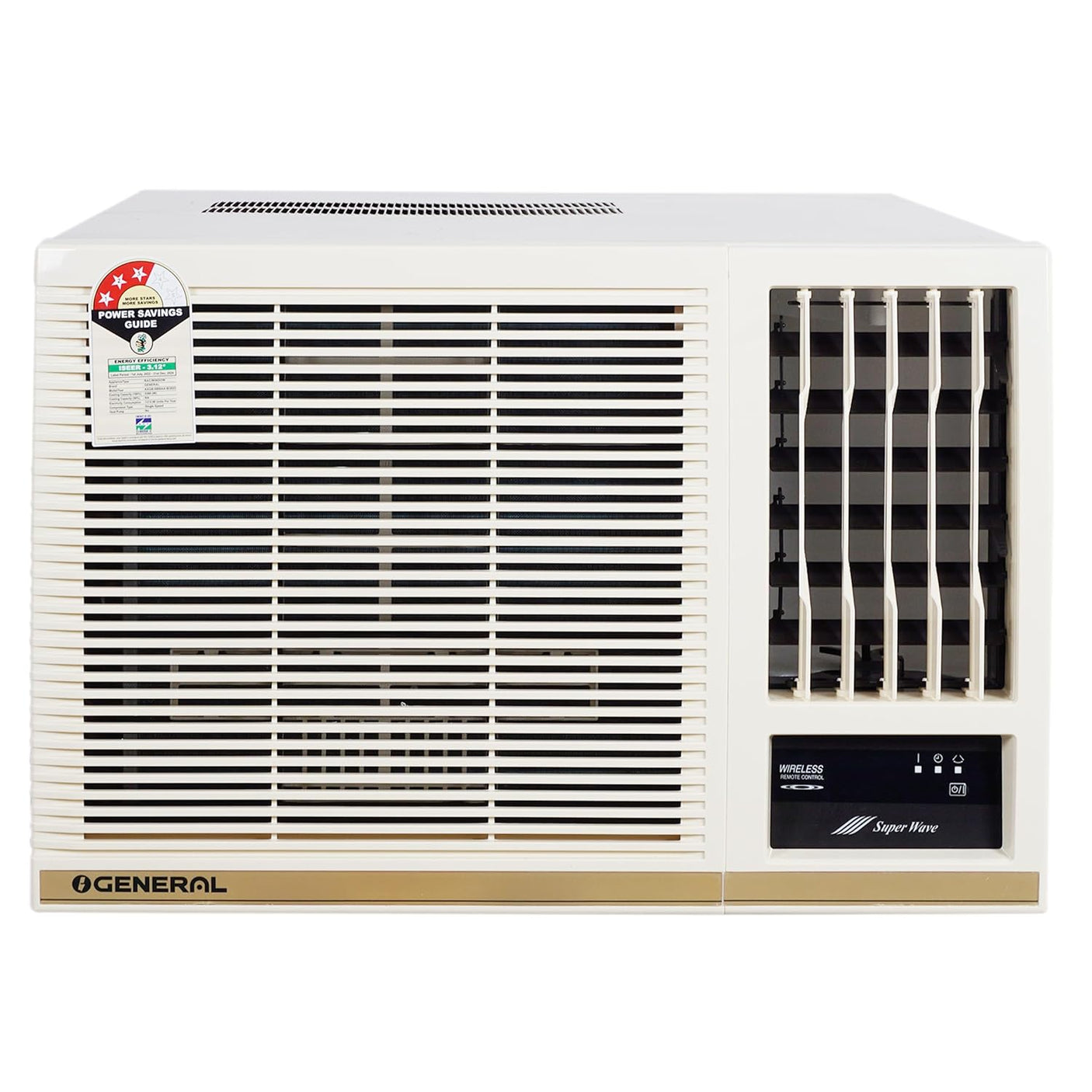 O General 1.5 Ton Window AC - Efficient HVAC cooling with Super Wave Technology.