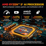 HP Victus, AMD Ryzen 5 8645HS, 6GB RTX 3050 Gaming Laptop (16GB DDR5, 512GB SSD),144Hz,300 nits,IPS, 15.6''/39.6cm, FHD, Win11, Office 24, Blue, 2,29kg, Backlit Kb,HD Camera, FB3012AX