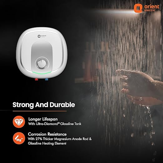 Upgrade your comfort: Orient Aquator 15L Water Heater - Manual, BEE 5 Star.