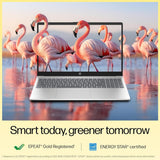 HP 15, AMD Ryzen 5 7430U (16GB DDR4, 512GB SSD) FHD, Anti-Glare, Micro-Edge,15.6''/39.6cm, Win11, M365 Basic(1yr)* Office24, Silver,1.59kg, FC0389AU, AMD Radeon, FHD Camera w/Shutter, Backlit Laptop