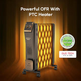 Havells 11 Fin Hestio Wave Fin OFR (Oil Filled Radiator)|Room Heater