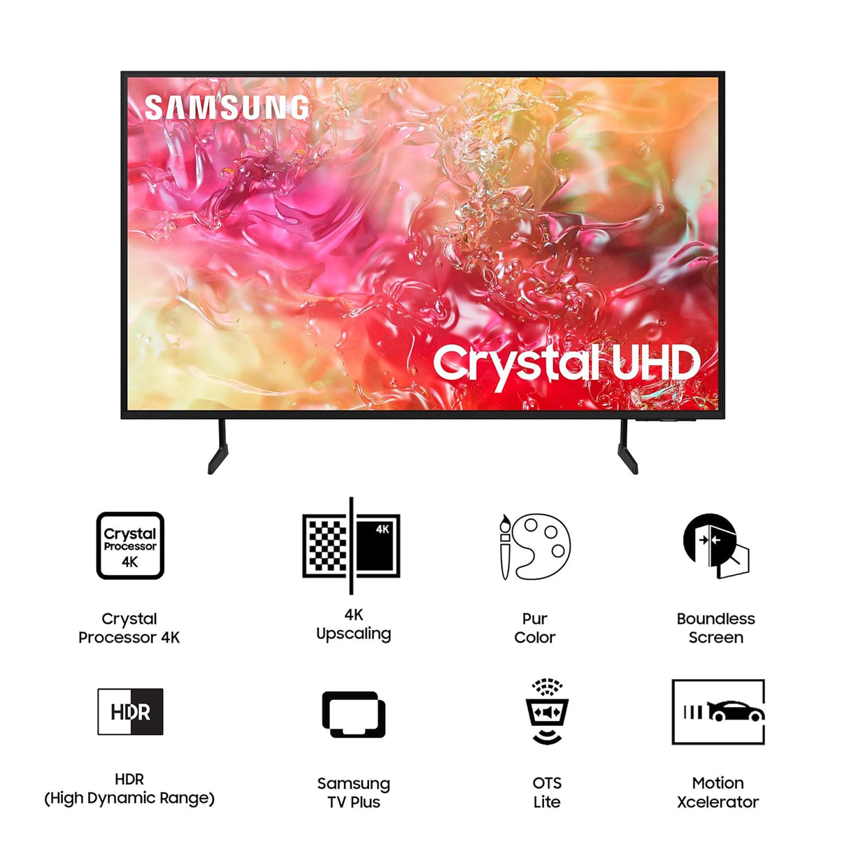 Samsung 55 inch (139 cm) LED 4K TV (UA55DU7660K)