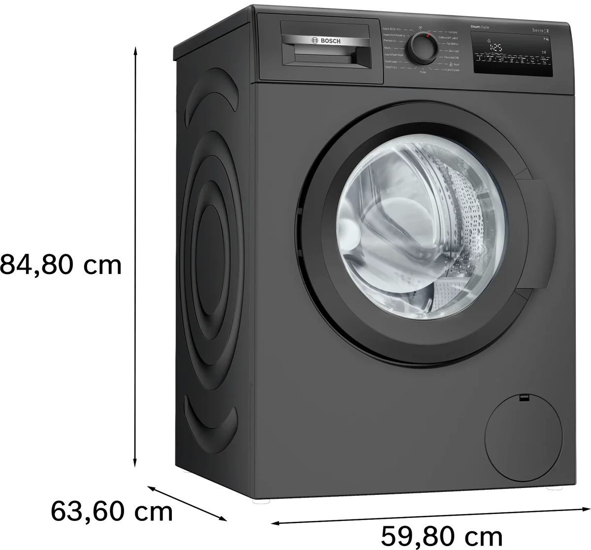 Bosch 8 kg Front Load Washing Machine Series 2 1400 Rpm WAJ2826DIN