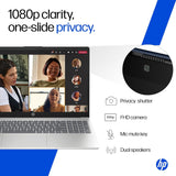 HP 15 fd0682TU Laptop (Intel Core 5 120U, 16GB RAM, 512GB SSD, 15.6” FHD Display, Windows 11 | MS Office 2024, Silver)
