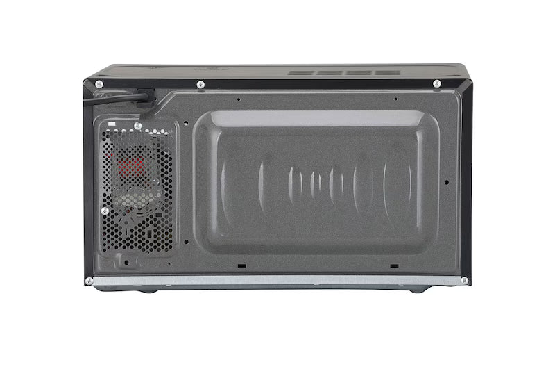 LG MS2043BP 20L Solo Microwave Oven with Grill, i-Wave Technology, Anti-Bacteria Cavity, Glass Door – Floral Black