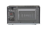 LG MS2043BP 20L Solo Microwave Oven with Grill, i-Wave Technology, Anti-Bacteria Cavity, Glass Door – Floral Black